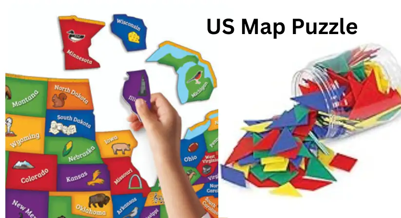 Performance and Quality Magnetic US Map Puzzle